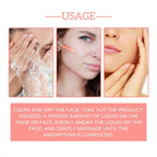 5 In 1 Fade Fine Lines Firming Face Serum Moisturizing Brightening Vitamin C Hyaluronic Acid Facial Serum Shrink Pores Skin Care