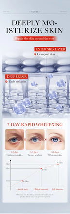 SADOER Kojic Acid Skin Care Sets Moisturizing Freckle Removing Face Cream Anti Dark Circles Eye Cream Travel Size Skin Care