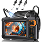 4.3 Inch Industrial Endoscope Camera HD1920P 16.5TF Single Lens Pipe Inspection Borescope for Car Sewer Inspection Camera Tool