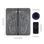 Rechargeable Electric Foot Massager Pad Electrostimulator Massage Mat EMS Muscle Massager Relax Feet Massage Fitness Masajeador