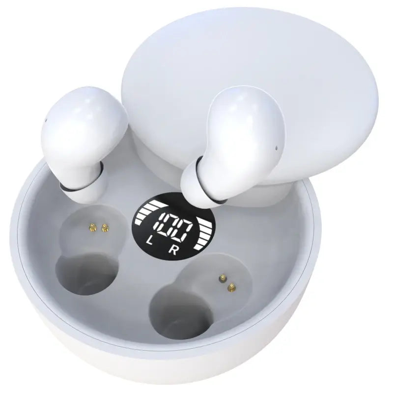 SK26 Bluetooth 5.4 Wireless Earphones Small Earbuds Sleeping Sport Invisible Headphones Bass Sound Quality Headset