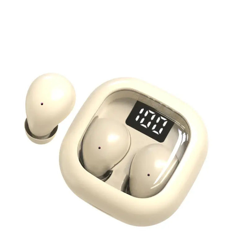 SK small earbuds wireless bluetooth headset,headphones sport,sleep,work,in class invisible wear,bass sound quality