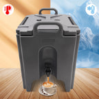 40l Insulated Beverage Dispenser, Portable Thermal Beverage Server, Insulated Beverage Dispenser with Handles