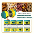 Interactive dog snack dispenser toy, suitable for all types of slow feeders, plastic pet toys, bringing fun and healthy eating