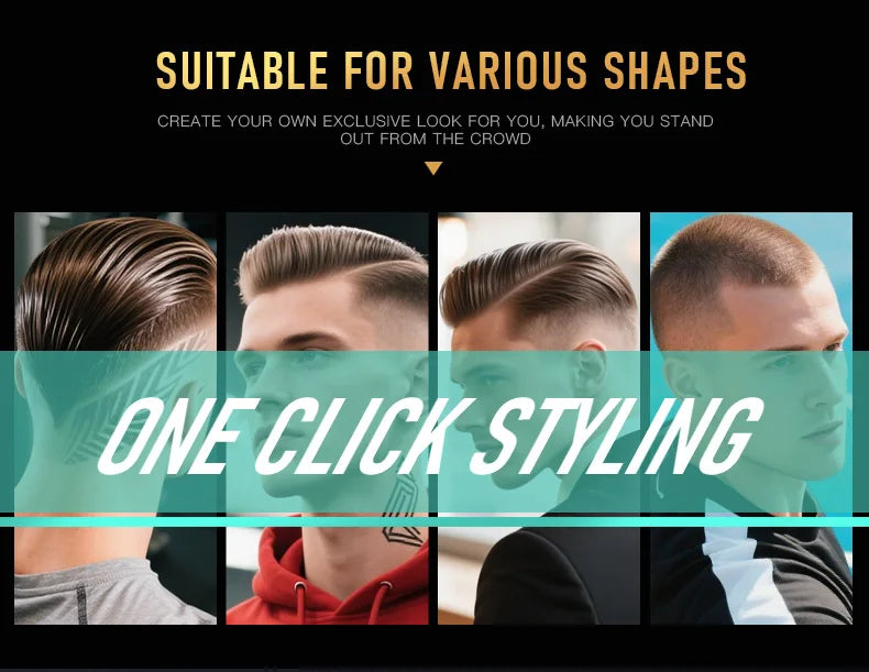 Ufree Beard Trimmer for Men, Electric Razor Shaver, Cordless Hair Clipper Shaving Kit for Mustache Body Nose Ear Hair Facial, Ad