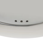 2.5L/2.64QT Round Chafing Dish Buffet Set Stainless Steel Servers Warmers with Visible Window & Fuel Holders Warming Tray for Hotels Buffets Restaurants Family Gatherings 36*36*23cm