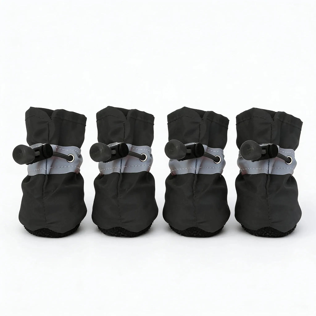 Small Dog Puppy Shoes Waterproof Anti Slip Soft Sole Boot Size 5x4.2cm for Puppies 10-13 lbs New Arrival