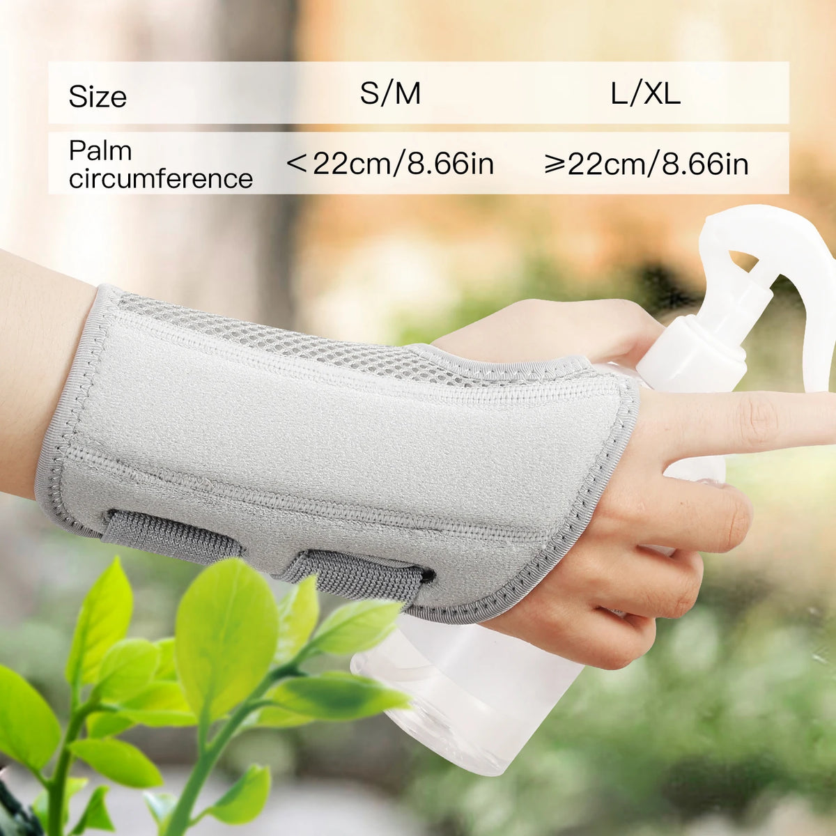 1/2 Finger Joint Pain Tendon Sheath Adjustable Dual Strap Wrist Guard with Thin Design Thumb Strain Protection Strap Wrist Guard