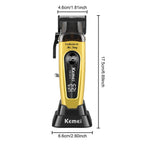 Hair Clippers for Men, Cordless Barber Clippers with LED Display 2299Hair Trimmer with Charging Base Professional Hair Clippers for Men, Cordless Barber Clipper T-Blade Beard Trimmer Foil Shaver Set, Rechargeable Electric Fad