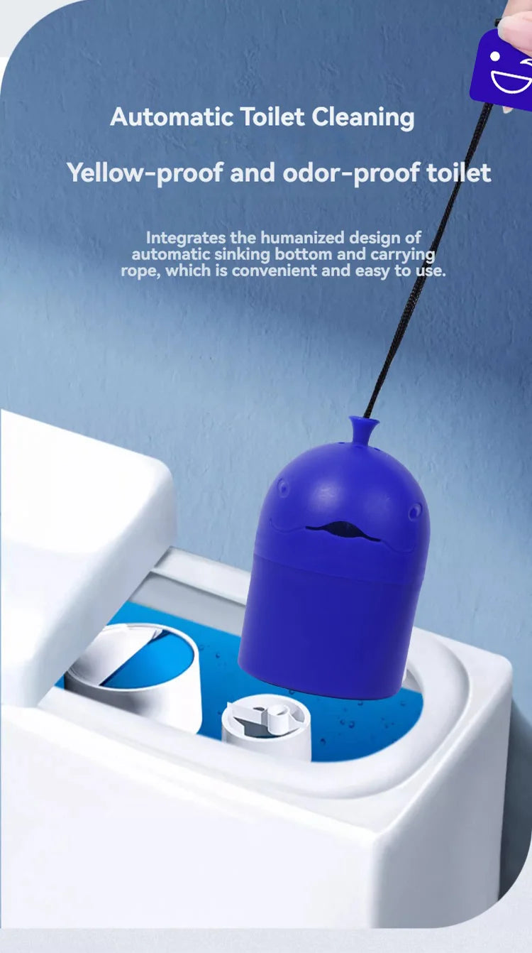 Automatic Toilet Bowl Cleaner, Tank Freshener, Odor Control, No Scrub Cleaning, Long Lasting up to 300 Flushes