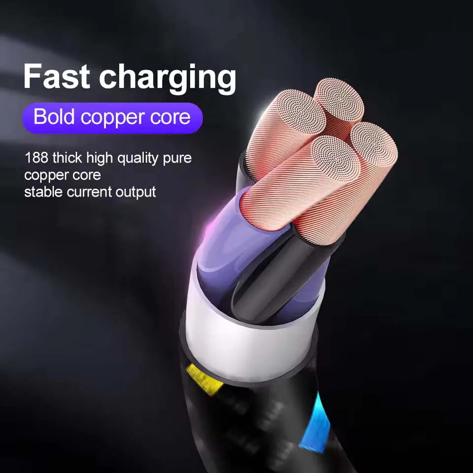 1M/2M/3M Micro USB Cable Mobile USB Charger Cable Data Sync Wire For Samsung Huawei Xiaomi Android Phone USB Micro Cables