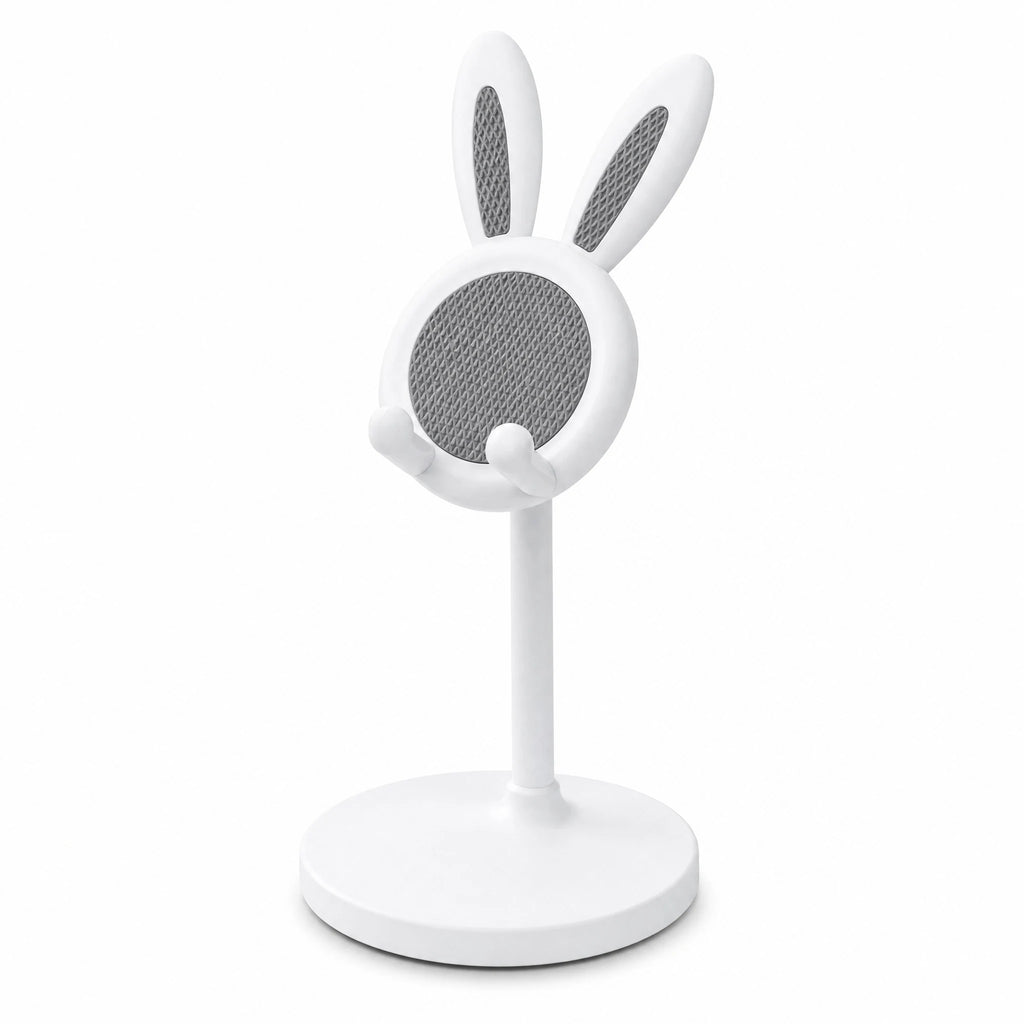 Rabbit Phone Stand – Plastic, Hands-Free, Universal for Phones & Tablets, Room Decor