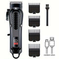 Professional Hair Clipper for Men, Electric Barber Clipper Cordless Rechargeable Hair Cutting Clippers, Men's Hair Cutting Tools