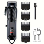 Professional Hair Clipper for Men, Electric Barber Clipper Cordless Rechargeable Hair Cutting Clippers, Men's Hair Cutting Tools