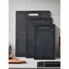 Marble Pattern Cutting Board Set (1/3 Pcs) – Multifunctional Kitchen Prep Board for Raw/Cooked Separation, Fruits & Kids’ Meals