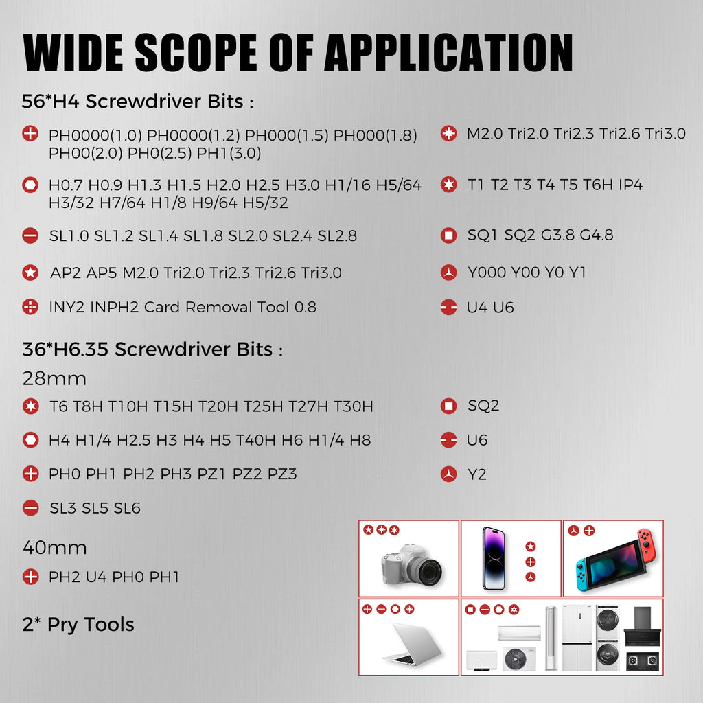 VMAN 100in1 Multifunction Ratchet Screwdriver Set Multi Magnetic Bits Mini Repair Tool Kit Household Tool For PC & Desk Etc.