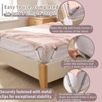 Bed Sheet Clips Adjustable Bed Sheet Holder Straps Set of 4 Elastic Fitted Bedding Clips Fasteners for Home Hotel