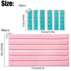 30/48/96Pcs Reusable Reusable Adhesive Clay Tacky Gel Multifunctional Nail Art Clay DIY Nail Practice Tool