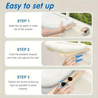 Cat window sill, cat window hammock, suitable for indoor cats, wooden and metal frame, easy to adjust window sill, bedside