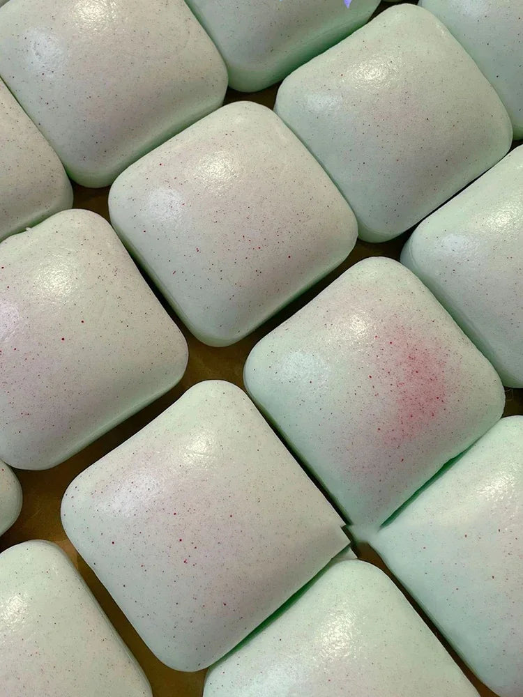 1J-Squishy Simulated Square Bread Squeeze Toy Slow Rising Small Toast Stress Relief Sensory Fidget Toys For Anxiety Adhd Adults
