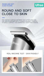 Ufree Electric Hair Cutting Machine Beard Trimmer Hair Clipper Rechargeable Man Shaver Trimmer Barber Professional Hair Trimmer
