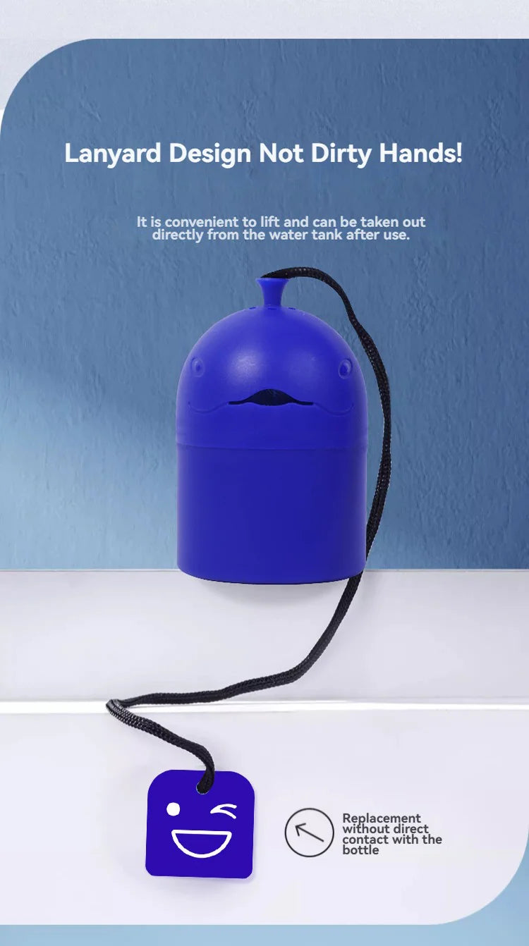 Automatic Toilet Bowl Cleaner, Tank Freshener, Odor Control, No Scrub Cleaning, Long Lasting up to 300 Flushes