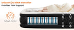 JHK Queen Twin Size Air Mattress Blow Up Double Height Non-Slip Bottom Weight Capacity 660 lbs Air Bed for Bed Home or Camping