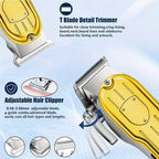 Hair Clippers Electric Razor Shavers for Men USB Rechargeable Clippers and Trimmer Beard Trimmer Barber Kit Professional Clipper