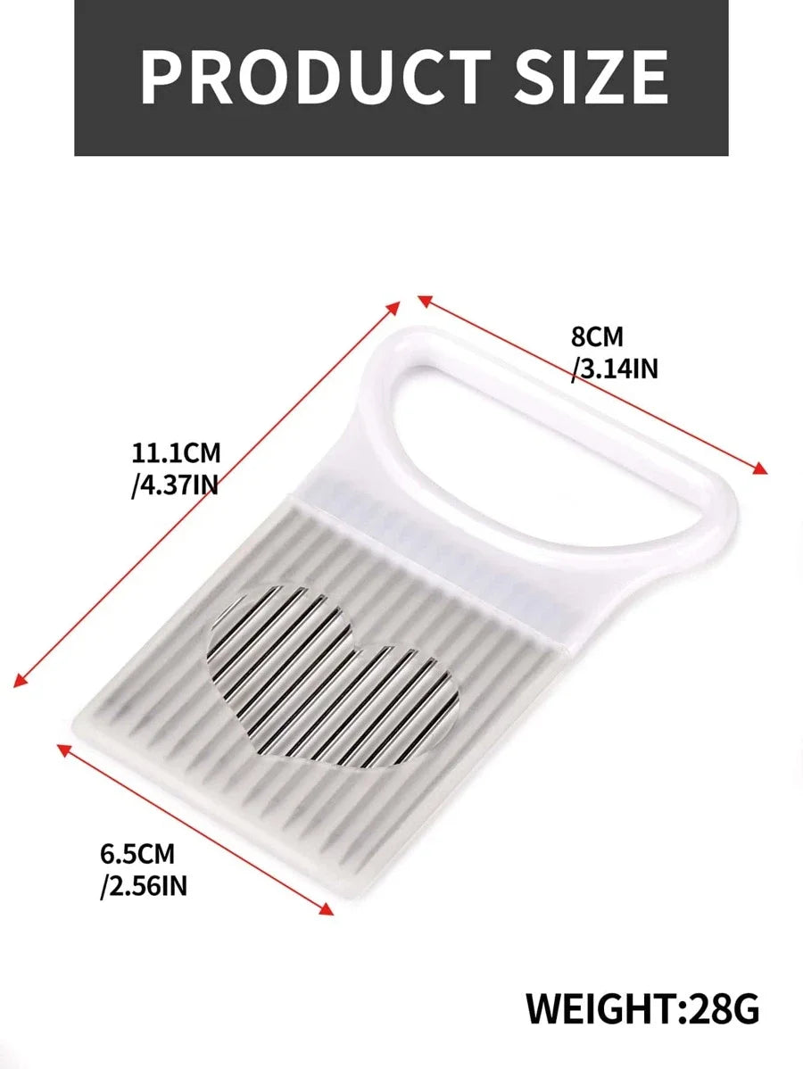 Multi-functional Onion Slicer Holder, Stainless Steel Vegetable Cutter with Prongs, Safe Kitchen Tool for Slicing & Chopping