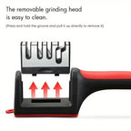 1-Pack Knife Sharpener Tool - Super Bowl Prep Edge Maintenance for Slicing Meats & Vegetables