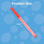JOYFY 24 Pack 14.6'' Big Bubble Wands Bulk for KidsSummer Toy OutdoorActivity Bubbles Party Favors Supplies