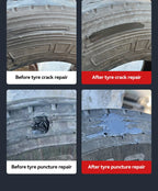Tire Repair Glue Waterproof & High Temperature Resistant Black Sealing Waterproof And High-Temperature Resistant Repair Adhesive