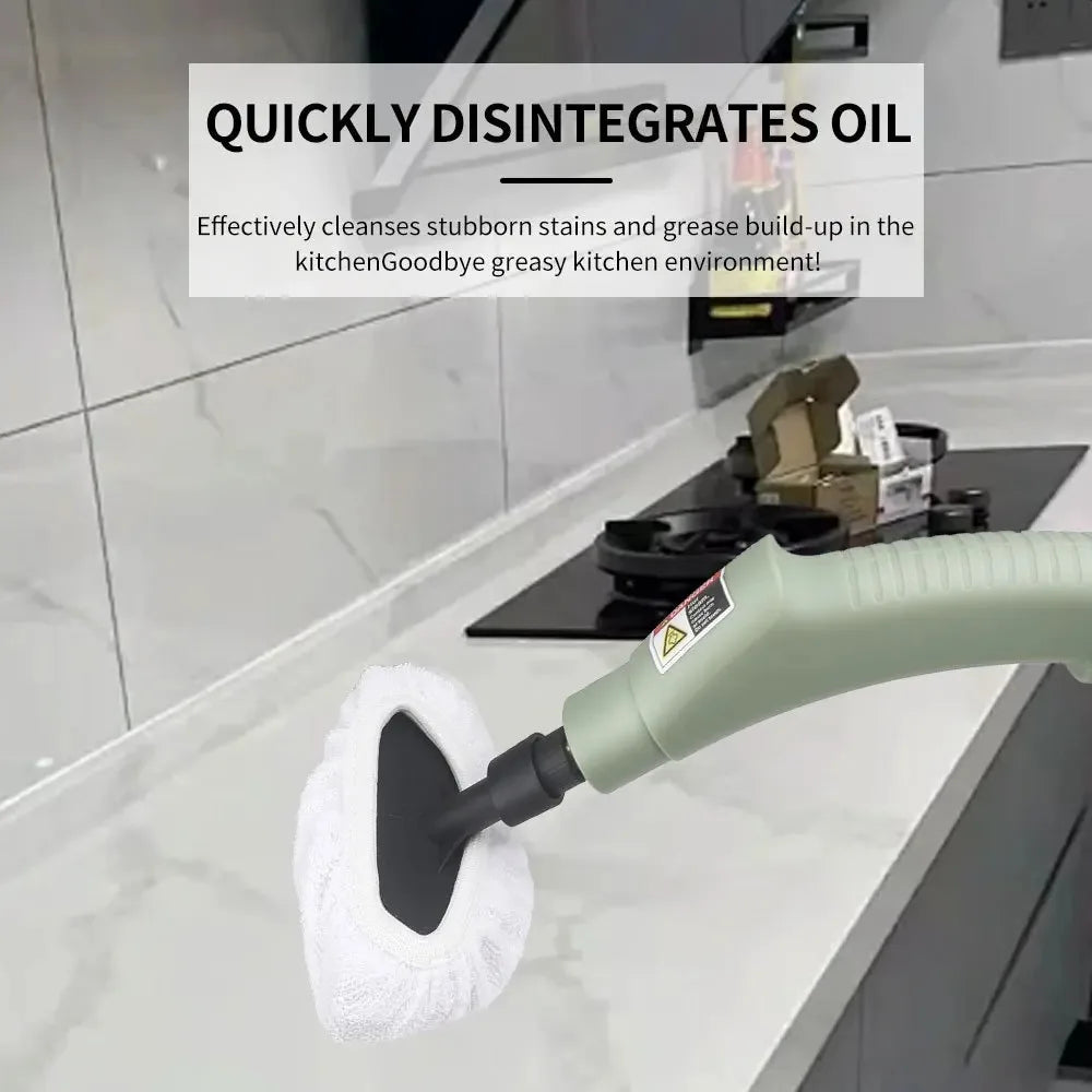 High Pressure Steam Cleaner 3Bar 1500W Portable Household Steam Cleaning Machine With Multiple Accessories