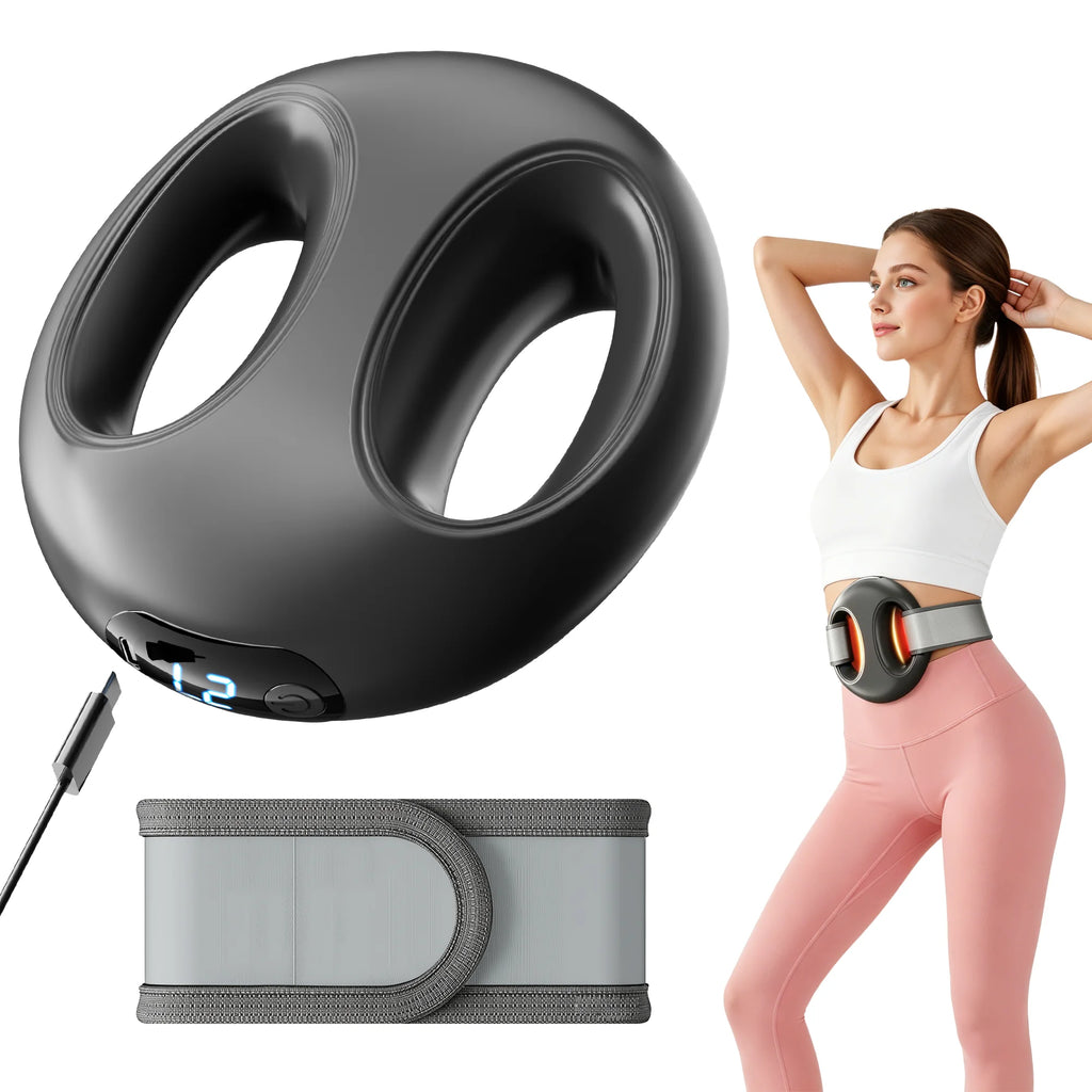 Portable Mini Fascia Ring Massager, Bionic High Frequency Vibration, Comfortable Multifunctional Muscle Massage Tool for Deep Tissue Relief