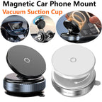 Magnetic Vacuum Adsorption Car Phone Mount 360° Rotatable Vacuum Suction Cup Car Phone Holder Universal GPS Navigation Stands