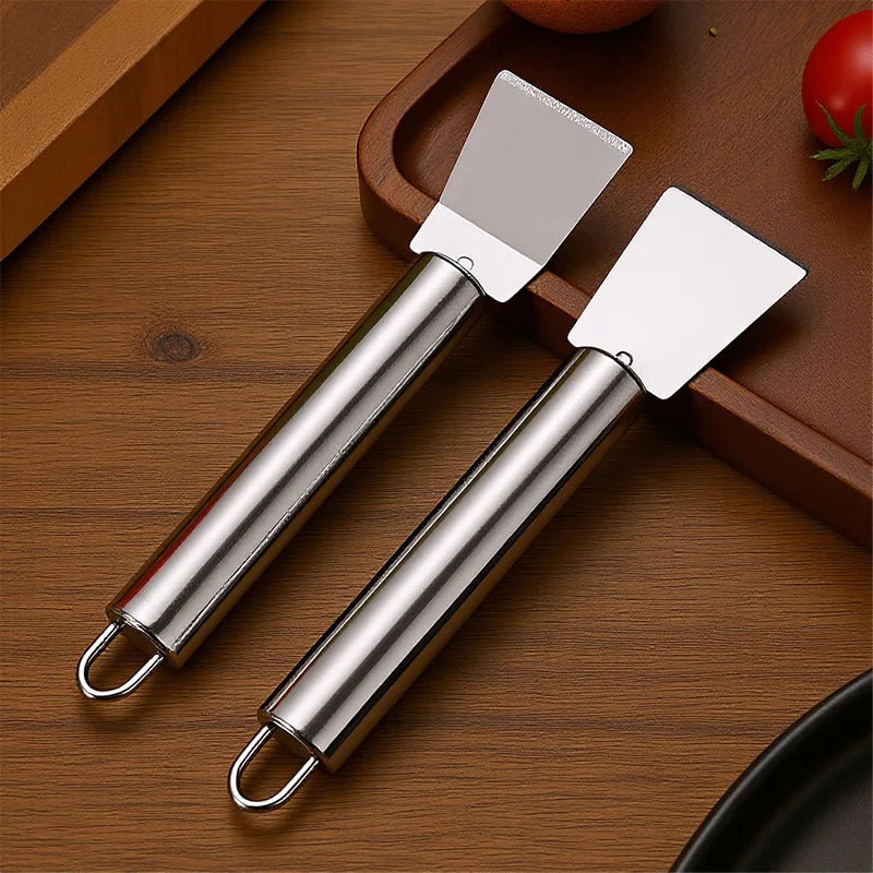 Daily Home Stainless Steel Kitchen Scraper - Pot Stove Tough Stain Cleaning Tool Daily Kitchen Cleaning Helper