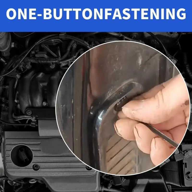 Cable Tie Buckle Fixed Through The Core Nail Cable Tie Buckle Mudguard Fender Inner Lining Trunk Buckle