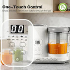 Baby Food Maker Steamer Blender 4 in 1 Auto Steam Blend and Puree Maker Self-Clean for Healthy Baby Toddler Meal Prep BPA-Free