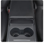 For Tesla Model 3 Model Y Accessories 2023 Central Control Armrest Box Phone Pocket Car Glasses Case Storage Tray Auto Parts