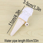 2PCS  Automatic Self Watering Spikes Ceramic Drip Irrigation Device Indoor Outdoor Potted Plants Flower Waterer Gardening Tool