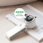 2026 New Hanging Neck Outdoor 180 Degree Folding Desktop Mini Fan Hand-held Folding High-speed Powerful Turbo Fan
