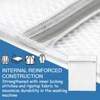 1/2/4/5/10Pcs Mesh Laundry Bags Durable Honeycomb Mesh Laundry Organizer Bags Reusable Washing Machines Bag Mesh Bra Bag