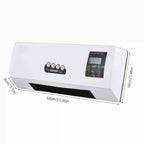 NEW Heater with Fan Heater Fan 2 in 1 Heating Nature Wind Timing Digital Display Wall Mounted Space Heater for Home  Dormitory
