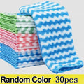 Microfiber Cleaning Cloth Velvet Thickened Dishcloths High Absorbent Scouring Kitchen Washing Dish Rags Household Wipe Towels