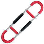 40KG u shape Hand Gripper Strengths Twister Arm Trainer Power Twister Bar Fitness Equipment for Men and Women Home Workout