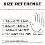 Heavy Duty White Nitrile Gloves, Anti-Slip & Cut Resistant, Perfect for Kitchen, Gardening, Car Wash, Industrial Cleaning