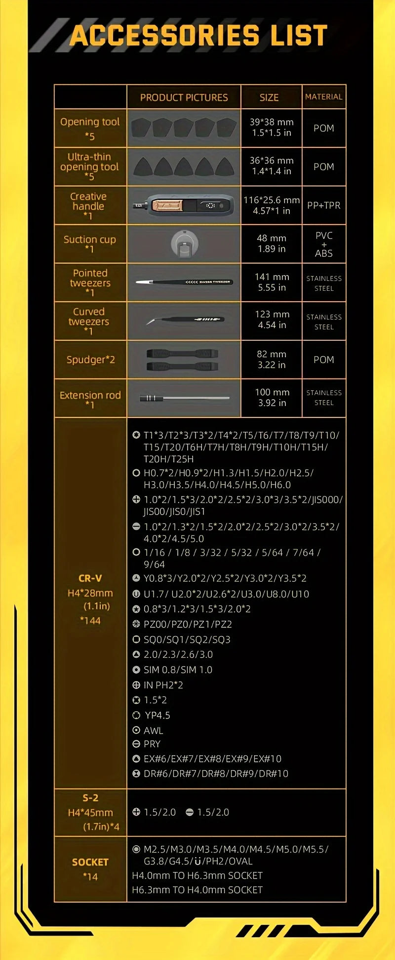 180 in 1 Precision Manual  Multifunctional Screwdriver Set Magnetic Phillips Bits Mobile iPhone & PC & Glasses Repair Tool Gift