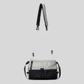 Outdoor Sports Crossbody Sling Bag Nylon Retro Waterproof Tear-Resistant for Cycling Running Hiking Outdoor Essentials