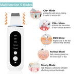 Ultrasonic Skin Scrubber Facial Peeling Machine Black Dots Acne Pore Deep Cleaning Ultrasonic Face Scrubber Blackhead Remover