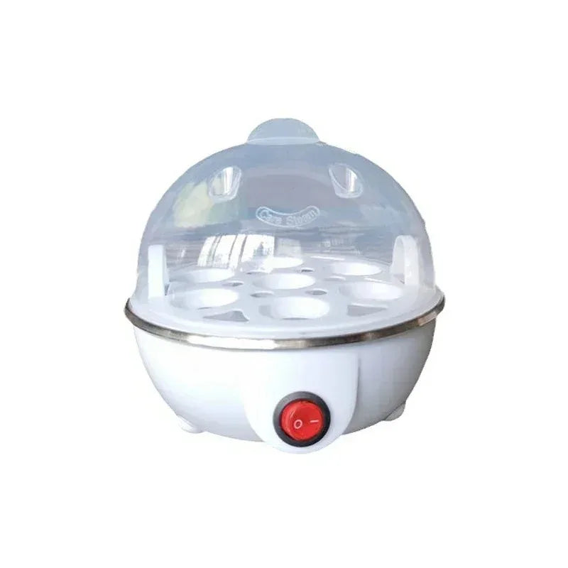 Automatic Electric Egg Steamer 7 Eggs Capacity Double Layer Design for Custard Boiling Poaching Fast Breakfast Kitchen Appliance